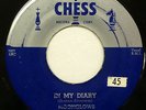 MOONGLOWS 45 In My Diary / Lover Love Me 1955 Doo Wop WS1206
