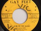 STRANGER & PATSY - GIVE ME THE RIGHT - GAY FEET ( ROCKSTEADY 7 )