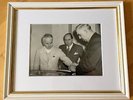 CHARLIE CHAPLIN • orig.  PRESSEPHOTO v. 1944 +Chaplin-Revue-Film-Bühne +2 Poster