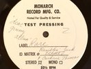 RAMBLIN’ JACK ELLIOTT & GUTHRIE THOMAS Dear Ginny TEST PRESSING 1975 LP Monarch
