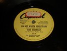 Carl Sauceman: I'm Not Worth Your Tears / Goodbye My Love 78 - Hillbilly