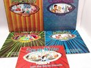 WALT DISNEY 5 LP SET - CINDERELLA, PINOCCHIO, BAMBI, SNOW WHITE, PETER PAN - LP