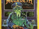 MEGADETH - Holy Wars The Punishment Due - Capitol CLP588 POSTER SLEEVE Ex+