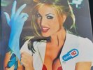 Blink 182 Enema of the State rare blue/white split 2010 press