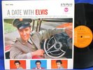 LP ELVIS PRESLEY - A DATE WITH..// GERMAN EXPORT ORANGE RCA SVAS 1016 - no LC-NR