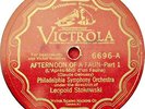 LEOPOLD STOKOWSKI - AFTERNOON OF A FAUN (Debussy) - part 1-2 - VICTROLA 6696