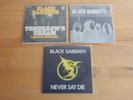 BLACK SABBATH - Paranoid / Tomorrow's Dream / Never Say Die   OZZY OSBOURNE