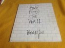 PINK FLOYD THE WALL PERFORMED LIVE 1979 PROGRAMME SA10