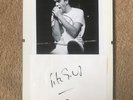 Peter Gabriel framed and signed Autograph and 1987 Programme