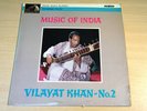 EX-   Vilayat Khan/Music Of India Volume 2/1963 HMV LP
