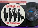 THE SHADOWS Spotlight On EP COLUMBIA AUSTRALIA Picture Sleeve EX+ Cliff Richard