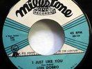 LON DOBRO with Group 45 I Just Like You / All The Time MILESTONE doowop  d227