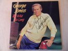 AUTOGRAPHED GEORGE JONES  TOO WILD , TOO LONG -33 1/3 LP-PHONO RECORD ALBUM-GIFT