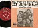 BILL HALEY AND HIS COMETS ROCK AROUND THE CLOCK EXPORT DANISH 45+PS 1968 AD 1010