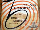 Henryk Szeryng Violin Recital Orpheo / Pacific PLD-250 10'' mono ed1 Spain