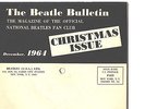 BEATLES--1964 CHRISTMAS ISSUE FAN CLUB TRI-FOLD PICTURE SLEEVE+FLEXI DISC-PS-PIC
