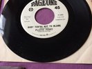 vintage rare near mint plastic penny baby youre not to blame promo 45 vinyl