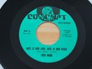 FRED MARK Hate Is Our Love, Hate Is Our Peace/Love So True 45 Funk Soul HEAR