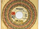 Toni Basil – “Breakaway” WHITE LABEL PROMO – 1966 A&M 791 – 7”  Northern Soul 45