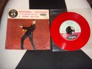 johnny hallyday V45-741 ROUGE  TRES RARE voir