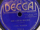 CARL MARTIN DECCA 7114 BLUES 78 RPM V+