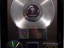 Metallica - Metallica Black Album rare Gold RIAA US Award goldene Schallplatte