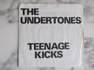 The Undertones, Teenage Kicks, 1st Press, Got 4, White Poster Sleeve, 7