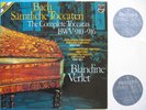 Philips Bach Complete Toccatas Harpsichord Blandine Verlet 2lp NM