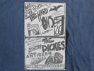 HARD ONS DICKIES etc. Original late 1980's U.S. Flyer Aussie Punk KBD