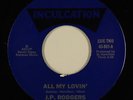 Modern Soul 45 - J.P. Rodgers - All My Lovin' - Inculcation - VG++ mp3
