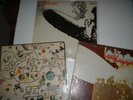 3-lps by Led Zeppelin I ,II,& III LP Die Cut Cover with Working Pin Wheel VG+