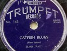 ELMO JAMES-CATFISH BLUES /DUST MY BROOM ON TRUMPET BLUES 78RPM