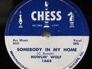 HOWLIN WOLF-SOMEBODY IN MY HOME /NATURE ON CHESS BLUES 78RPM-EX+