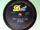 1957 Country Rockabilly 78 rpm NED MILLER From a Jack To a King DOT 15601 Canada