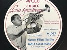 JAZZ: LOUIS ARMSTRONG + CLARENCE WILLIAMS BLUE FIVE ON PICTURE LABEL AFCDJ 78
