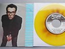 Elvis Costello - Watching The Detectives 1977 Belgium Stiff Yellow Vinyl 7