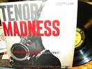 SONNY ROLLINS QUARTET LP- TENOR MADNESS-PRESTIGE 7047- YELLOW- JAZZ MONO VG+(+)