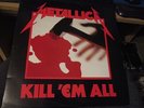 METALLICA-DOUBLE LP VINYL RECORD-ORIG 1ST PRESS-KILL 'EM ALL-MUSIC FOR NATIONS