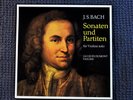 JACQUES DUMONT ' J.S BACH,  SONATEN UND PARTITEN FUR SOLO' EXLIBRIS 1ST PRESS