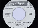 Northern Soul Girl Group 45 - Paris Sisters - Long After Tonight - Reprise - mp3