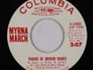 Northern Soul Popcorn 45 - Myrna March - Parade Of Broken Hearts - Columbia VG+