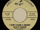 Northern Soul Popcorn 45 - Rosco Gordon - I Don't Stand A Chance - ABC - VG+ mp3