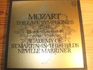 MOZART The Late Symphonies 21-41 MARRINER 8-LP-Box Philips