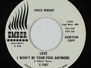 Northern Soul Popcorn 45 - Chuck Wright - Love I Won't Be - Ember - VG+ mp3