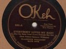 78 rpm Clarence Williams OKeh 8181 in G/V- (Louis Armstrong)