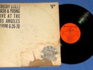 CROSBY STILLS NASH & YOUNG -LIVE AT THE LOS ANGELES FORUM 6-26-70---RARE 2XLP