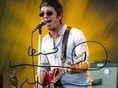 NOEL GALLAGHER - Hand Signed 10x8 Photo - Oasis Wonderwall Definitely Maybe Song