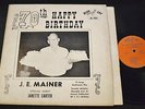 BLUEGRASS OLD TIME LP J.E. Mainer And His Mountaineers Janette Carter Blue Jay