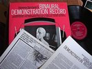 Stereo Review's 1970 Binaural Demonstration Record/Music & Sound Effects/MINT-