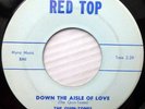 the QUIN-TONES doowop VG++ Red Top 45 PLEASE DEAR / DOWN THE AISLE OF LOVE ws538